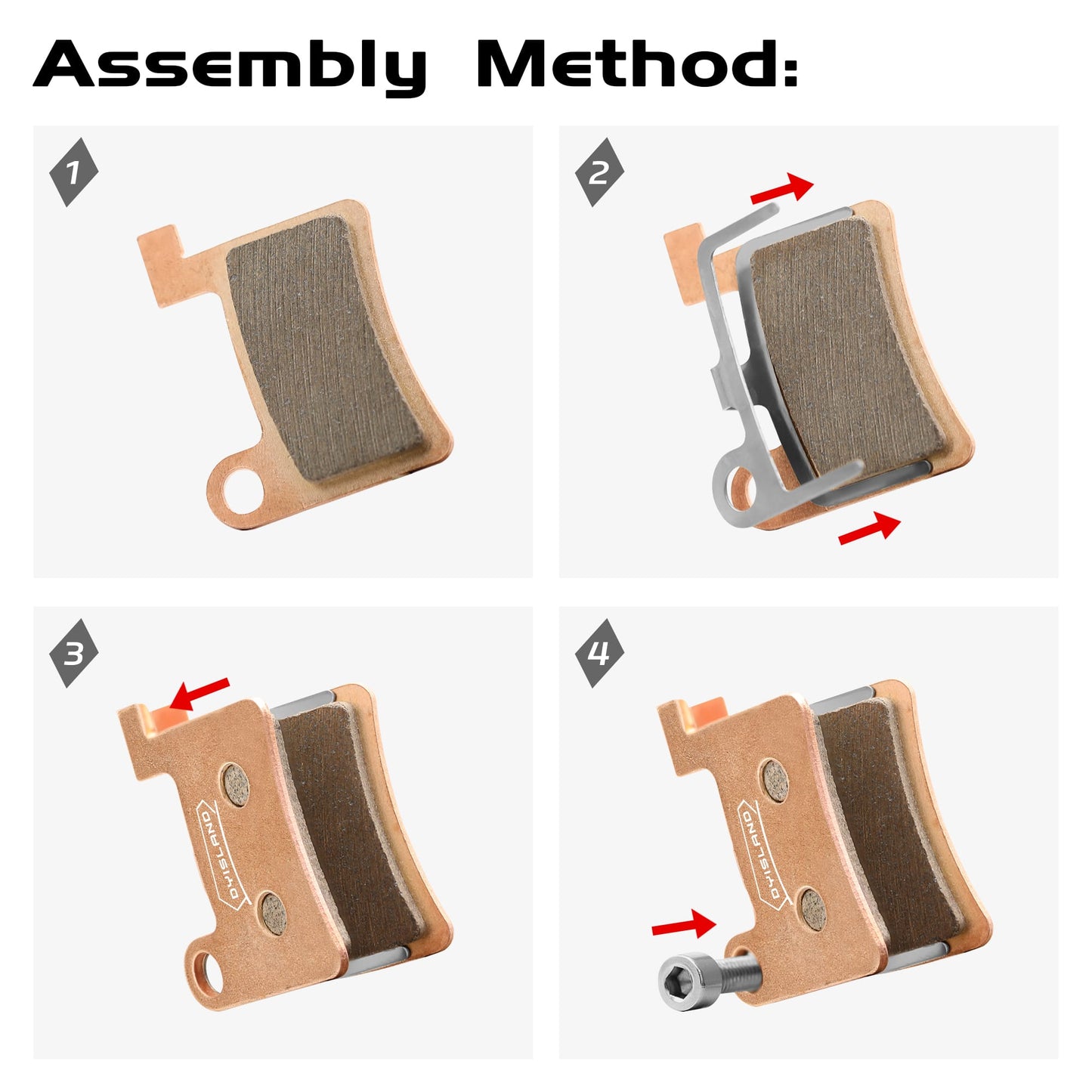 DYISLAND MT600 Disc Brake Pad