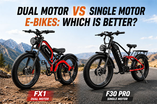 Dual Motor vs Single Motor E-Bikes: Which Is Better?