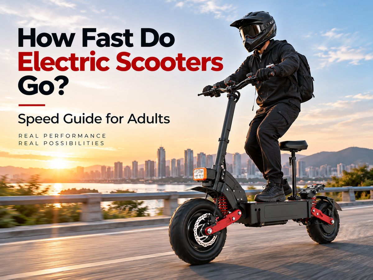 How Fast Do Electric Scooters Go? Speed Guide for Adults