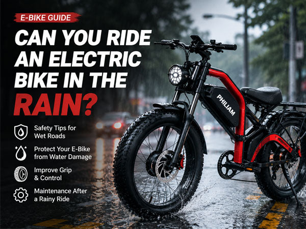 Can You Ride an Electric Bike in the Rain? Safety Guide