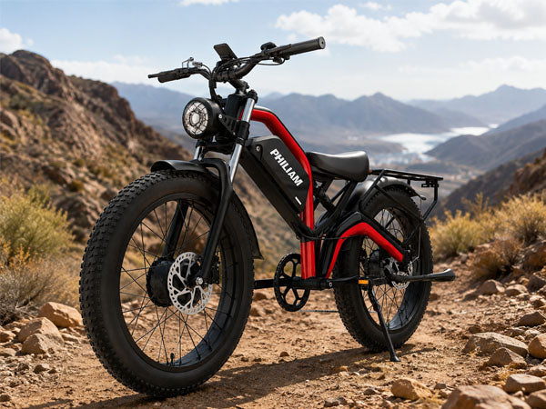 PHILIAM FX1 Fat Tire Electric Bike for Adults | All-Terrain Power