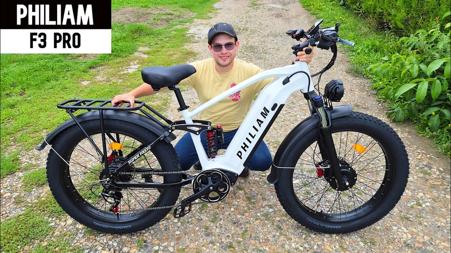 This dual-motor fat bike is a real rocket! 🚀 – PHILIAM F3 Pro – Full Review!