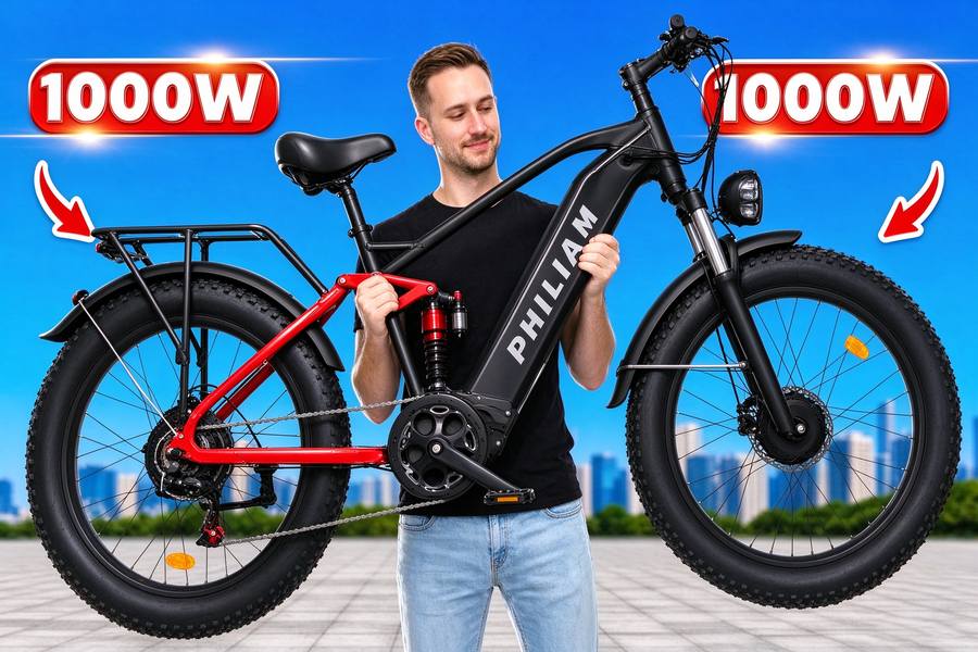 PHILIAM F3 Pro: The Electric Mountain Bike That Crushes the Competition for Under €1,370