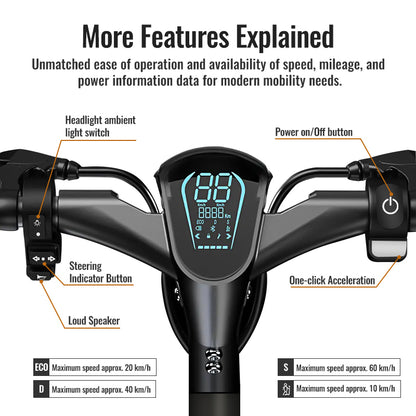 PHILIAM D20  Foldable electric scooter