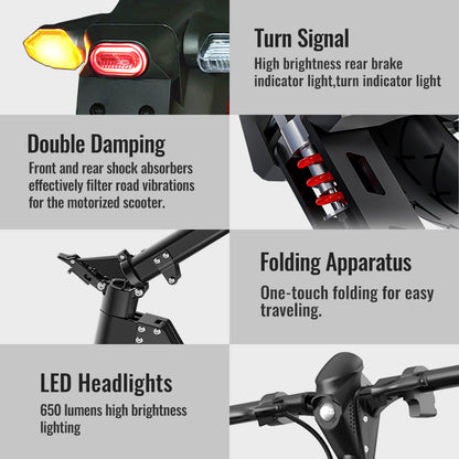 PHILIAM D20  Foldable electric scooter