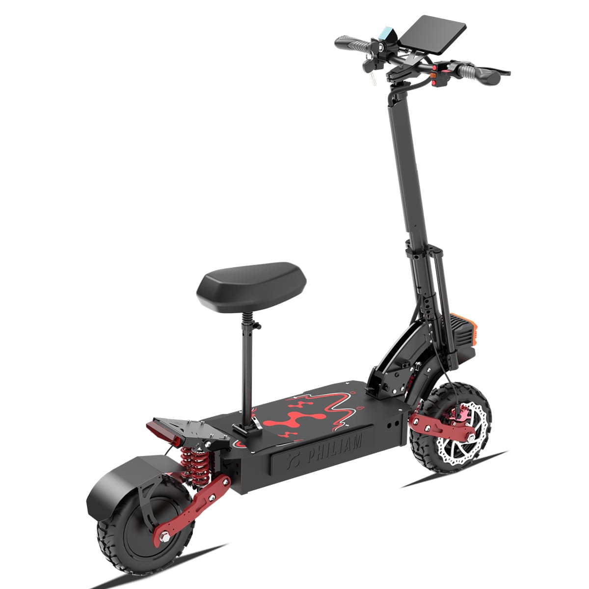 ES8 60V38AH E-Scooter 6000W Dual Motor