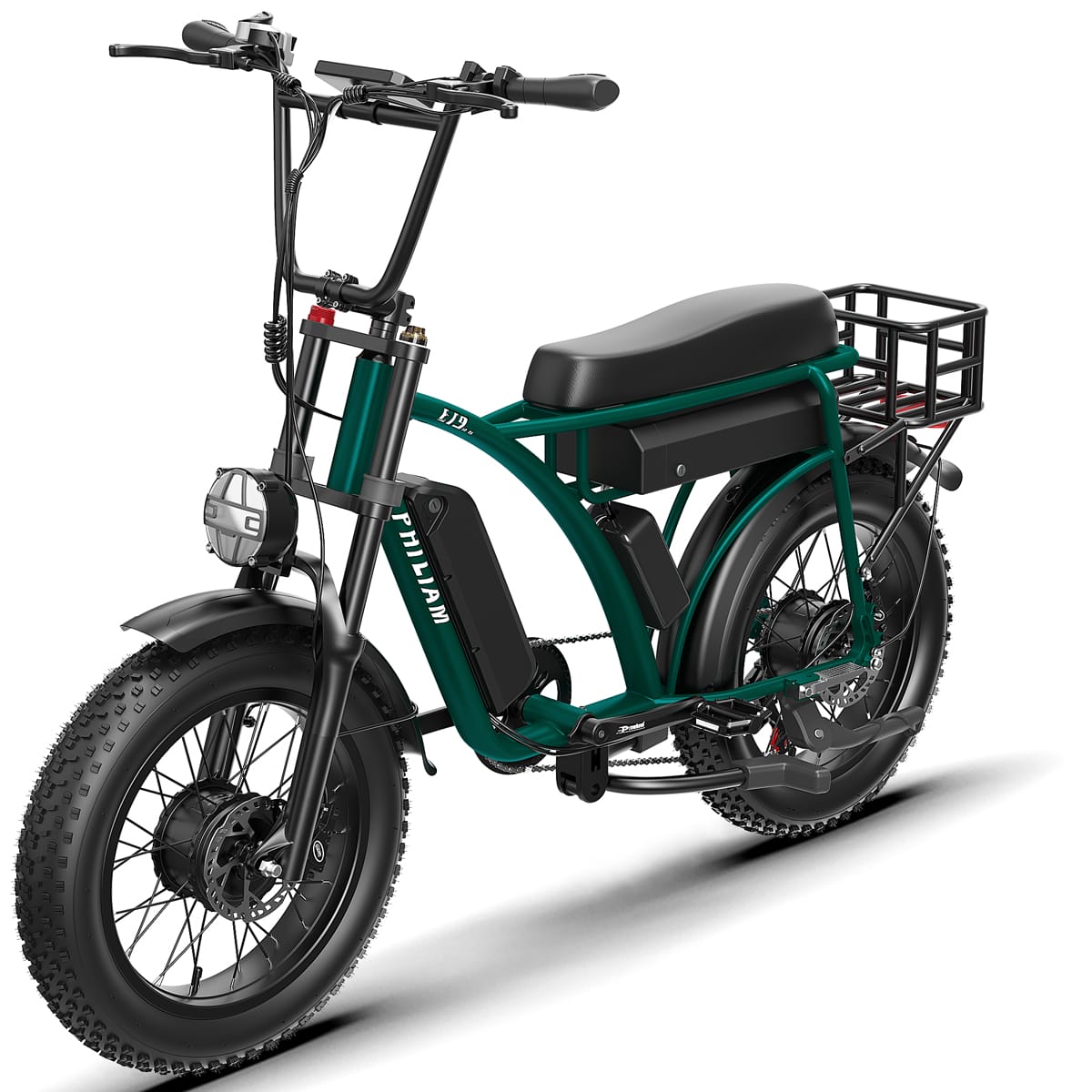 PHILIAM ET9 3000W Dual Motor Fat Tire E-Bike