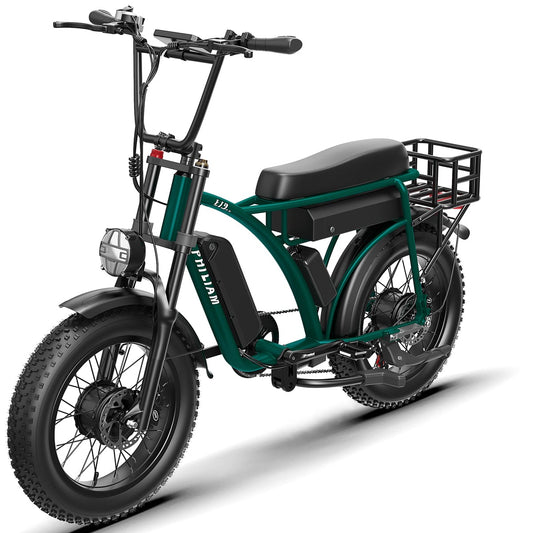 PHILIAM ET9 Dual Battery Fat Tire E-Bike