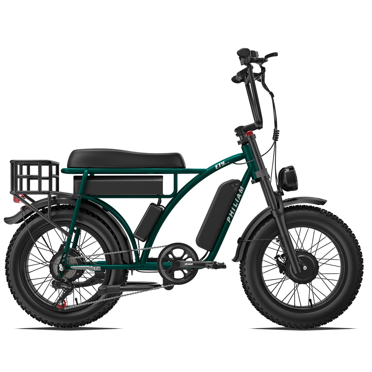 PHILIAM ET9 3000W Dual Motor Fat Tire E-Bike