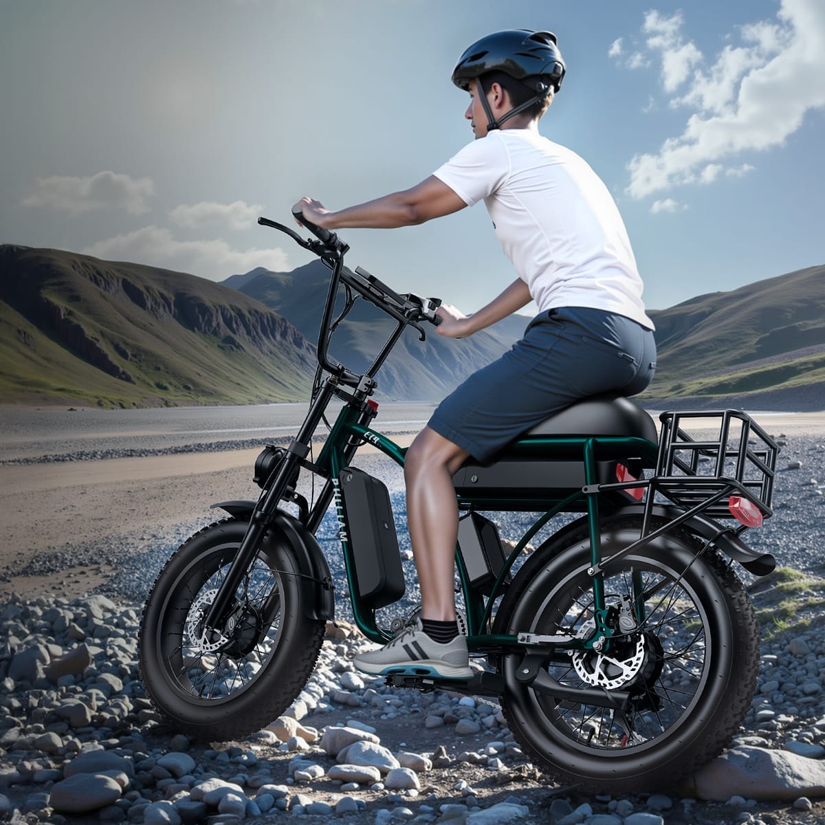 PHILIAM ET9 3000W Dual Motor Fat Tire E-Bike