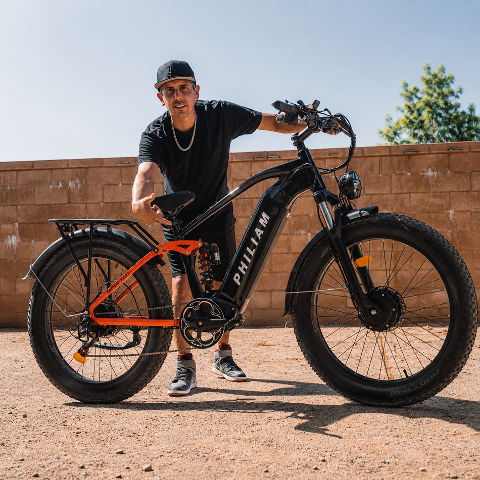 PHILIAM F3 PRO Dual 1500W Motor Electric Bike